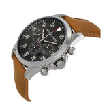 Buy Shop Michael Kors Gage Chronograph Quartz Black Dial Brown Leather Strap Watch For Men - MK8333 USA Online
