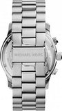 Buy Shop Michael Kors Stop Hunger Chronograph Blue Dial Silver Steel Strap Watch for Men - MK8314 USA Online