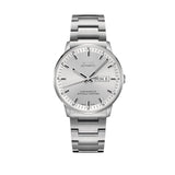 Mido Commander II Automatic Chronometer Silver Dial Silver Steel Strap Watch For Men - M021.431.11.031.00