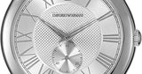 Buy Shop Emporio Armani Classic Quartz Silver Dial Silver Steel Strap Watch For Men - AR1788 USA Online