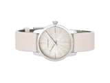 Buy Shop Calvin Klein City White Dial White Leather Strap Watch for Women - K2G231XH USA Online