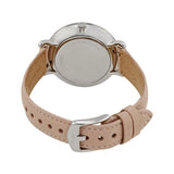 Buy Shop Fossil Jacqueline Blush Mother of Pearl Dial Pink Leather Strap Watch for Women - ES4151 USA Online