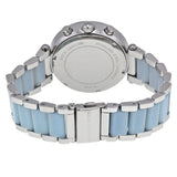 Buy Shop Michael Kors Parker White Dial Two Tone Steel Strap Watch for Women - MK6138 USA Online