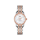 Buy Shop Mido Baroncelli III Automatic Mother of Pearl White Dial Two Tone Steel Strap Watch For Women - M7600.9.69.1 USA Online