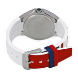 Buy Shop Tommy Hilfiger White Dial White Rubber Strap Watch for Women - 1781271 USA Online