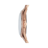 Buy Shop Michael Kors Lauryn Pink Dial Rose Gold Steel Strap Watch for Women - MK3722 USA Online