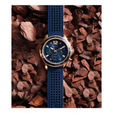 Buy Shop Guess Fleet Blue Dial Blue Rubber Strap Watch for Men - W0971G3 USA Online