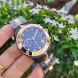 Buy Shop Marc Jacobs Blade Chronograph Grey Dial Two Tone Steel Strap Watch for Women - MBM8583 USA Online