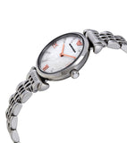 Buy Shop Emporio Armani Donna Mother of Pearl Dial Silver Steel Strap Watch For Women - AR11204 USA Online