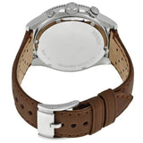 Buy Shop Fossil Wakefield Chronograph White Dial Brown Leather Strap Watch for Men - CH2943 USA Online