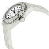 Buy Shop Chanel J12 Ceramic White Dial White Steel Strap Watch for Women - J12 H0968 USA Online