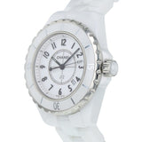 Buy Shop Chanel J12 Ceramic White Dial White Steel Strap Watch for Women - J12 H0968 USA Online
