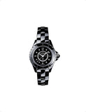 Buy Shop Chanel J12 Diamonds Black Dial Black Steel Strap Watch for Women - J12 H2569 USA Online