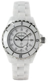 Buy Shop Chanel J12 Diamonds Ceramic White Dial White Steel Strap Watch for Women - J12 H1628 USA Online