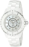 Buy Shop Chanel J12 Diamonds Quartz Ceramic White Dial White Steel Strap Watch for Women - J12 H2422 USA Online