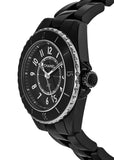 Buy Shop Chanel J12 Quartz Black Dial Black Steel Strap Watch for Women - J12 H5695 USA Online