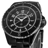 Buy Shop Chanel J12 Quartz Black Dial Black Steel Strap Watch for Women - J12 H5695 USA Online
