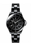 Buy Shop Chanel J12 Quartz Black Dial Black Steel Strap Watch for Women - J12 H5695 USA Online