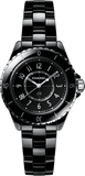 Buy Shop Chanel J12 Quartz Black Dial Black Steel Strap Watch for Women - J12 H5695 USA Online