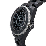 Buy Shop Chanel J12 Quartz Ceramic Black Dial Black Steel Strap Watch for Women - J12 H0682 USA Online