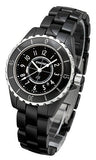Buy Shop Chanel J12 Quartz Ceramic Black Dial Black Steel Strap Watch for Women - J12 H0682 USA Online