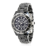 Buy Shop Chanel J12 Quartz Diamonds Black Dial Black Steel Strap Watch for Women - J12 H1625 USA Online