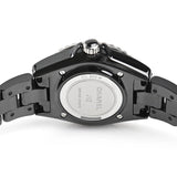 Buy Shop Chanel J12 Quartz Diamonds Black Dial Black Steel Strap Watch for Women - J12 H5701 USA Online