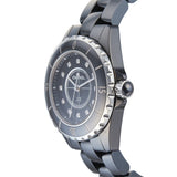 Buy Shop Chanel J12 Quartz Diamonds Black Dial Black Steel Strap Watch for Women - J12 H5701 USA Online