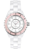 Buy Shop Chanel J12 Quartz Diamonds Ceramic White Dial White Steel Strap Watch for Women - J12 H4466 USA Online