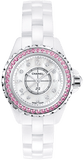 Buy Shop Chanel J12 Quartz Diamonds Mother of Pearl White Dial White Steel Strap Watch for Women - J12 H3243 USA Online