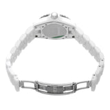 Buy Shop Chanel J12 Quartz Diamonds Pink Dial White Steel Strap Watch for Women - J12 H5513 USA Online