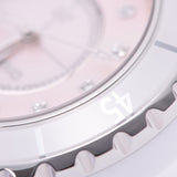 Buy Shop Chanel J12 Quartz Diamonds Pink Dial White Steel Strap Watch for Women - J12 H5513 USA Online