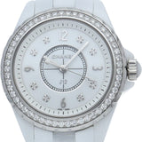 Buy Shop Chanel J12 Quartz Diamonds White Dial White Steel Strap Watch for Women - J12 H3110 USA Online
