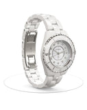 Buy Shop Chanel J12 Quartz Diamonds White Dial White Steel Strap Watch for Women - J12 H5703 USA Online