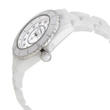 Buy Shop Chanel J12 Quartz Diamonds White Dial White Steel Strap Watch for Women - J12 H5703 USA Online