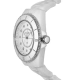 Buy Shop Chanel J12 Quartz Diamonds White Dial White Steel Strap Watch for Women - J12 H5703 USA Online