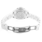 Buy Shop Chanel J12 Quartz Diamonds White Dial White Steel Strap Watch for Women - J12 H6418 USA Online
