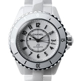 Buy Shop Chanel J12 Quartz White Dial White Steel Strap Watch for Women - J12 H5698 USA Online