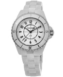 Buy Shop Chanel J12 Quartz White Dial White Steel Strap Watch for Women - J12 H5698 USA Online