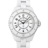 Buy Shop Chanel J12 Quartz White Dial White Steel Strap Watch for Women - J12 H5698 USA Online