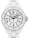 Buy Shop Chanel J12 Quartz White Dial White Steel Strap Watch for Women - J12 H5698 USA Online