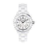 Buy Shop Chanel J12 Quartz White Dial White Steel Strap Watch for Women - J12 H5698 USA Online