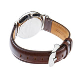 Buy Shop Daniel Wellington Dapper Bristol White Dial Brown Leather Strap Watch For Women - DW00100098 USA Online