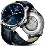 Buy Shop Tissot Chemin Des Tourelles Powermatic 80 Blue Dial Blue Leather Strap Watch for Men - T099.407.16.048.00 USA Online