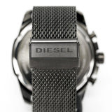 Buy Shop Diesel Mega Chief Chronograph Black Dial Black Mesh Strap Watch For Men - DZ4527 USA Online