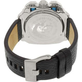 Buy Shop Diesel BAMF Chronograph Black Dial Black Leather Strap Watch For Men - DZ7345 USA Online