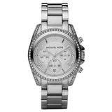 Buy Shop Michael Kors Blair Silver Dial Silver Steel Strap Watch for Women - MK5165 USA Online