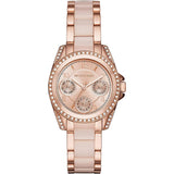 Buy Shop Michael Kors Blair Rose Gold Dial Two Tone Steel Strap Watch for Women - MK6175 USA Online