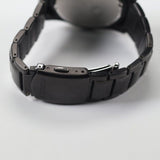 Buy Shop Citizen Eco Drive Blue Dial Black Steel Strap Watch For Men - AW0024-58LB USA Online