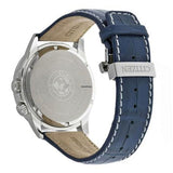 Buy Shop Citizen Eco Drive Calendrier White Dial Blue Leather Strap Watch For Men - BU2020-11A USA Online